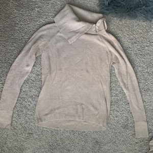 White House Black cowl neck sweater